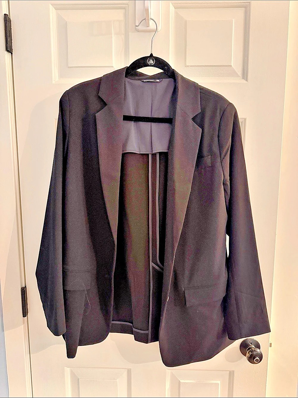 Ministry of Supply Women's Velocity Tailored Blazer Black Size 8